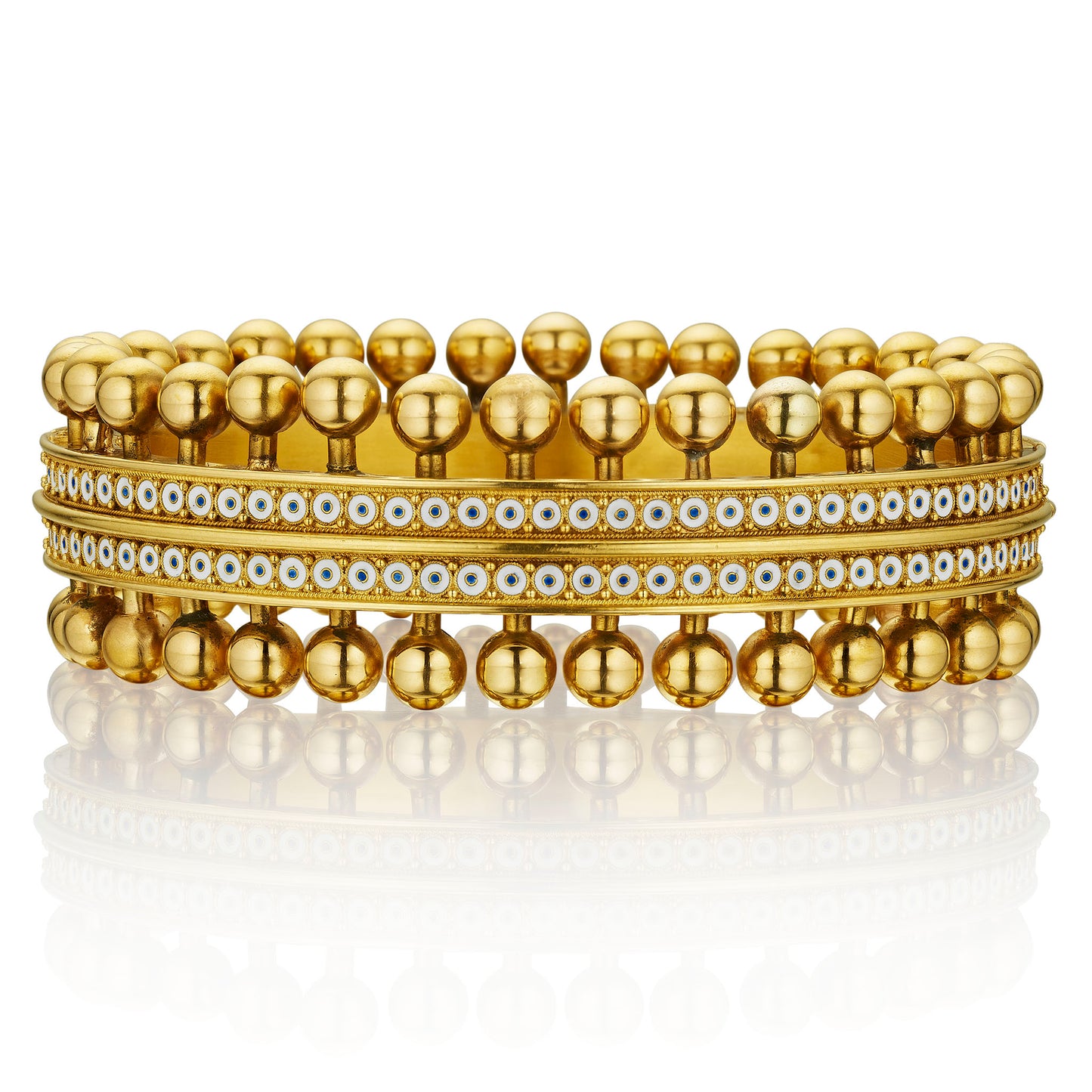 Macklowe Gallery Robert Phillips Archaeological Revival Bracelet