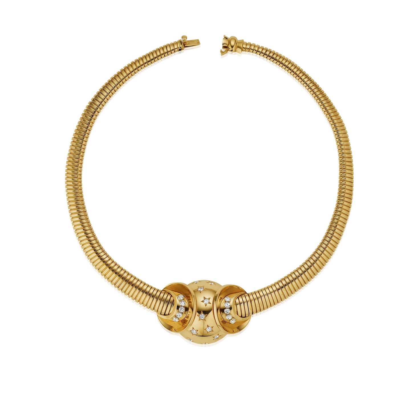 Macklowe Gallery French Retro Tubogas Necklace