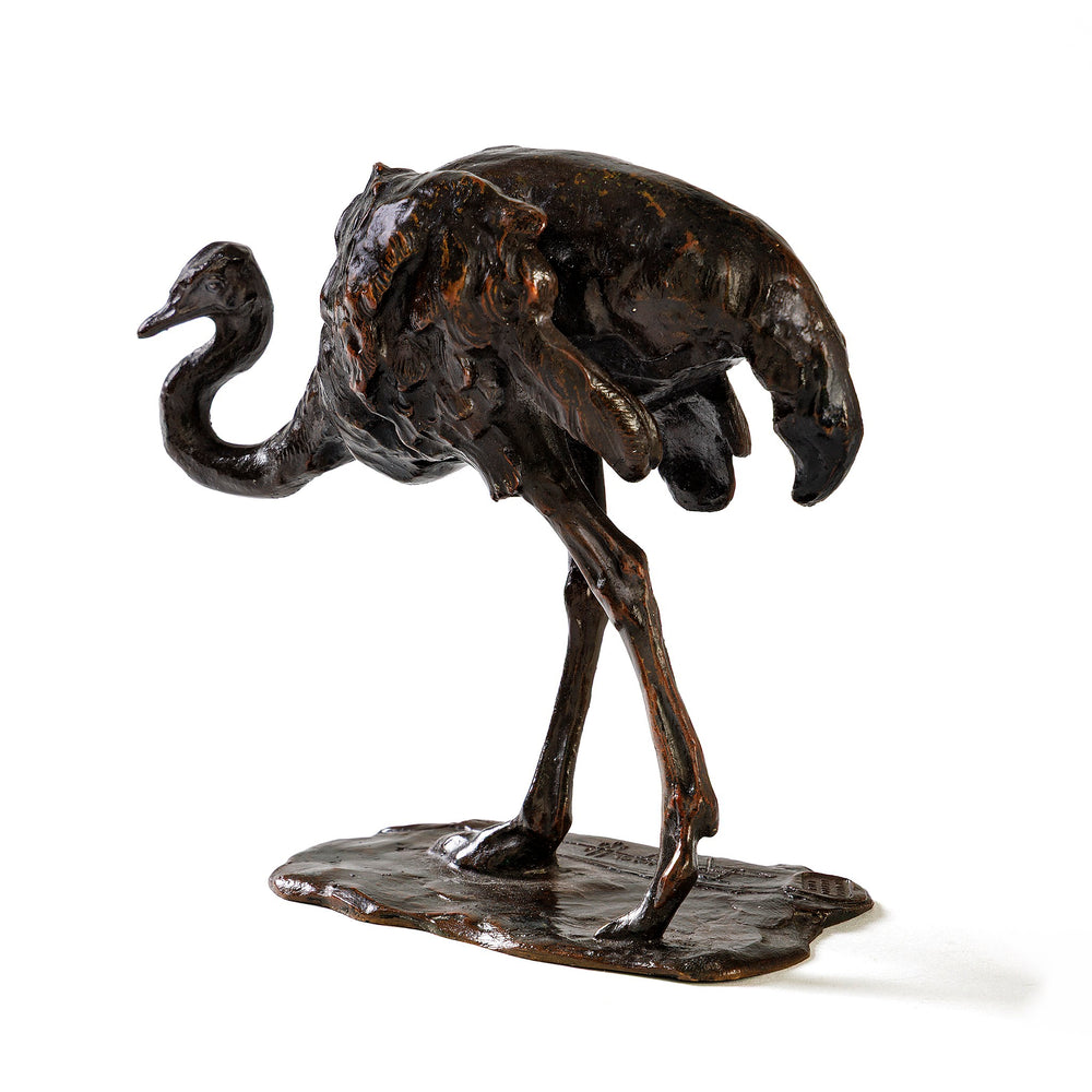 
                      
                        Macklowe Gallery Rembrandt Bugatti "Autruche en Marche" Bronze Sculpture
                      
                    