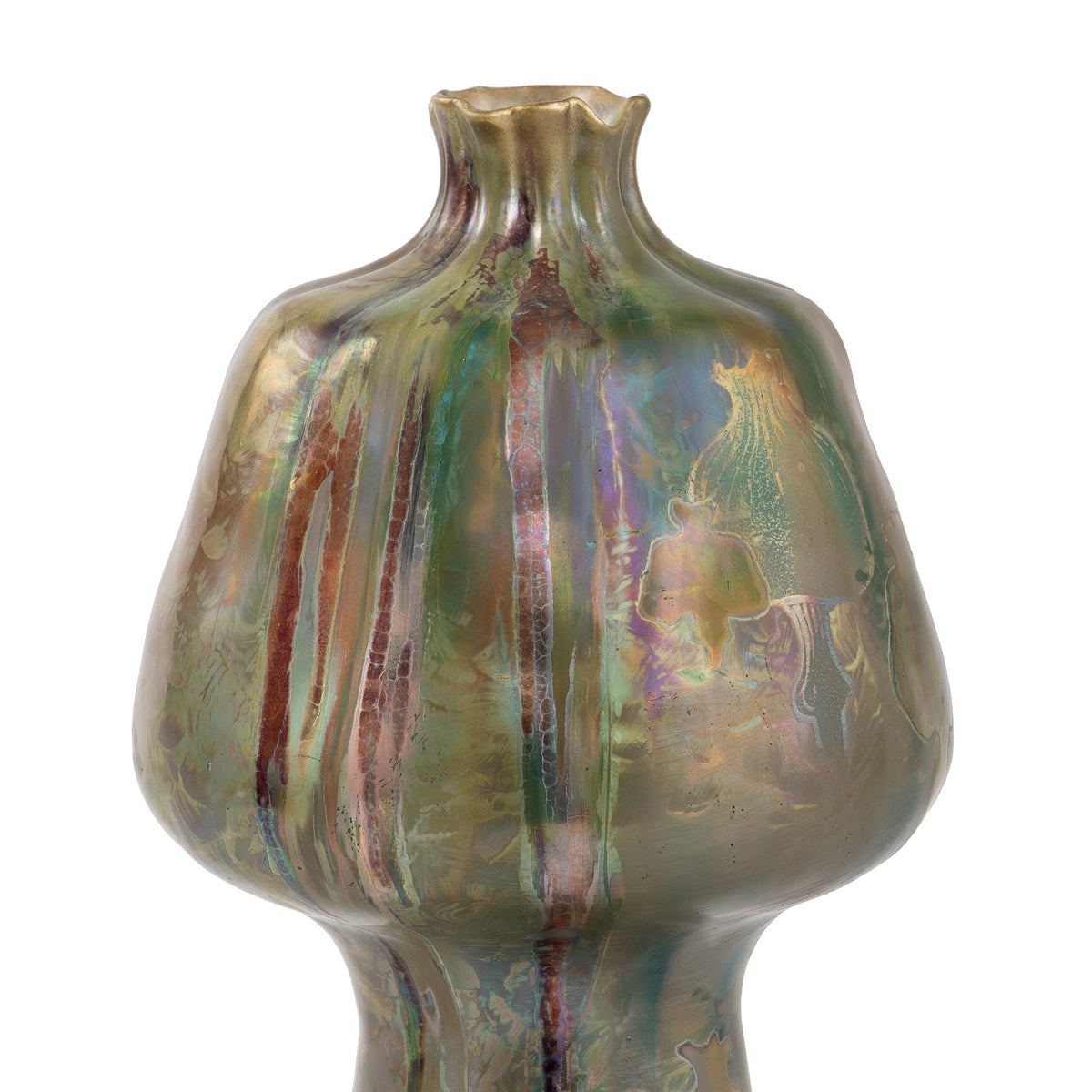 Macklowe Gallery Clément Massier 'Pavot' Vase