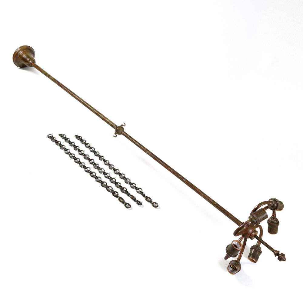 
                      
                        Macklowe Gallery Tiffany Studios New York "October Nightshade" Chandelier
                      
                    