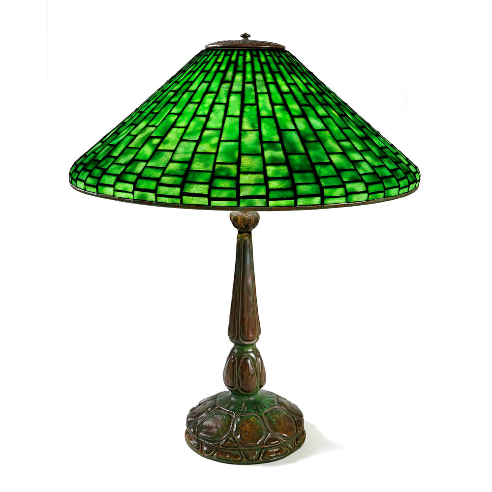 
                      
                        Macklowe Gallery Tiffany Studios New York "Plain Squares" Table Lamp
                      
                    