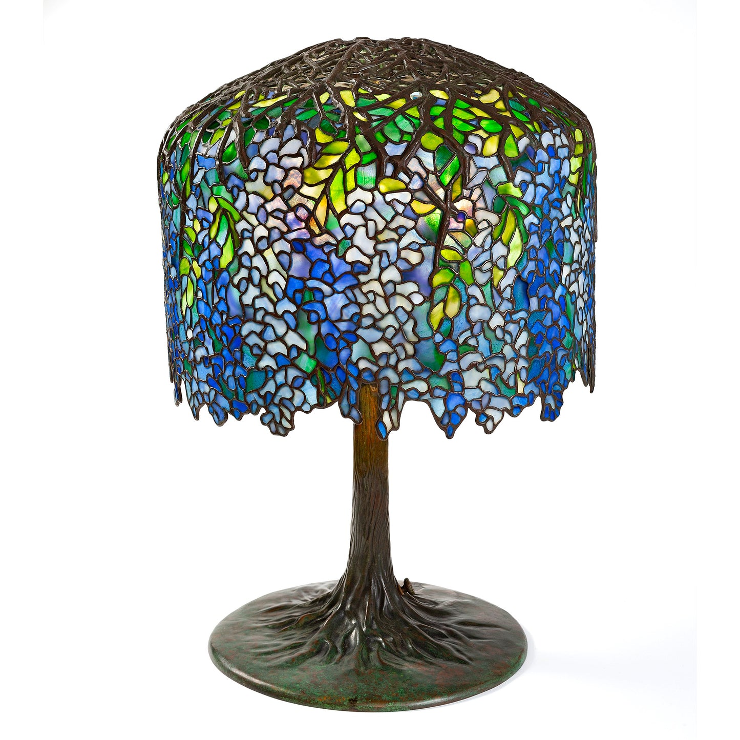 Macklowe Gallery Tiffany Studios New York "Wisteria" Table Lamp