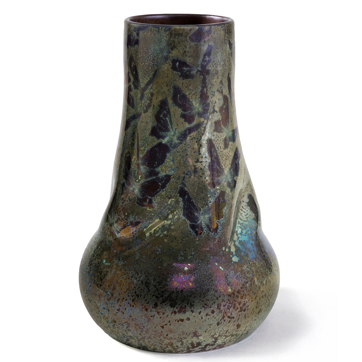 Macklowe Gallery Lucien Levy-Dhurmer 'Papillon' Vase