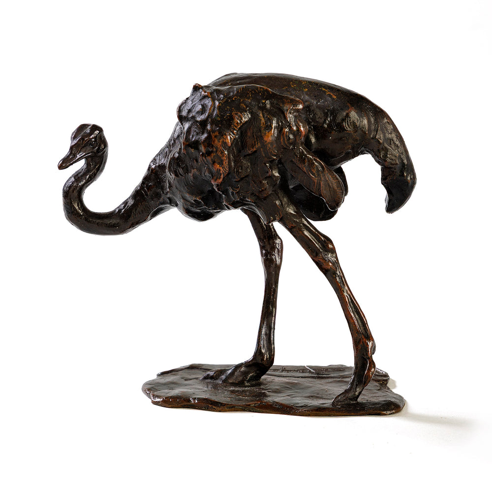 
                      
                        Macklowe Gallery Rembrandt Bugatti "Autruche en Marche" Bronze Sculpture
                      
                    