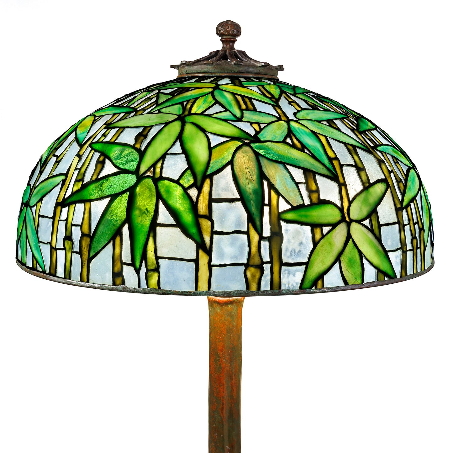 Macklowe Gallery Tiffany Studios New York "Bamboo" Floor Lamp