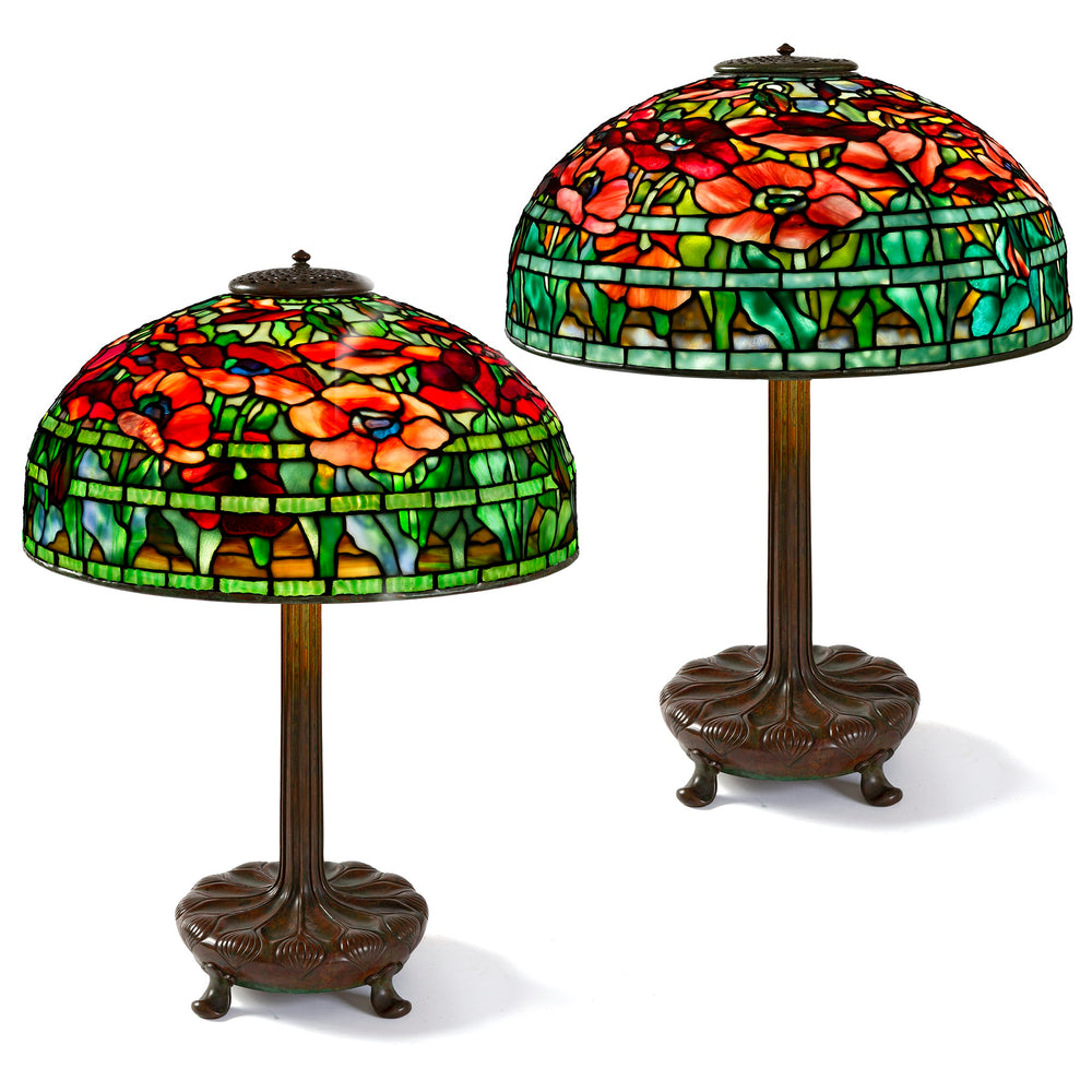 Macklowe Gallery Tiffany Studios New York Pair of 