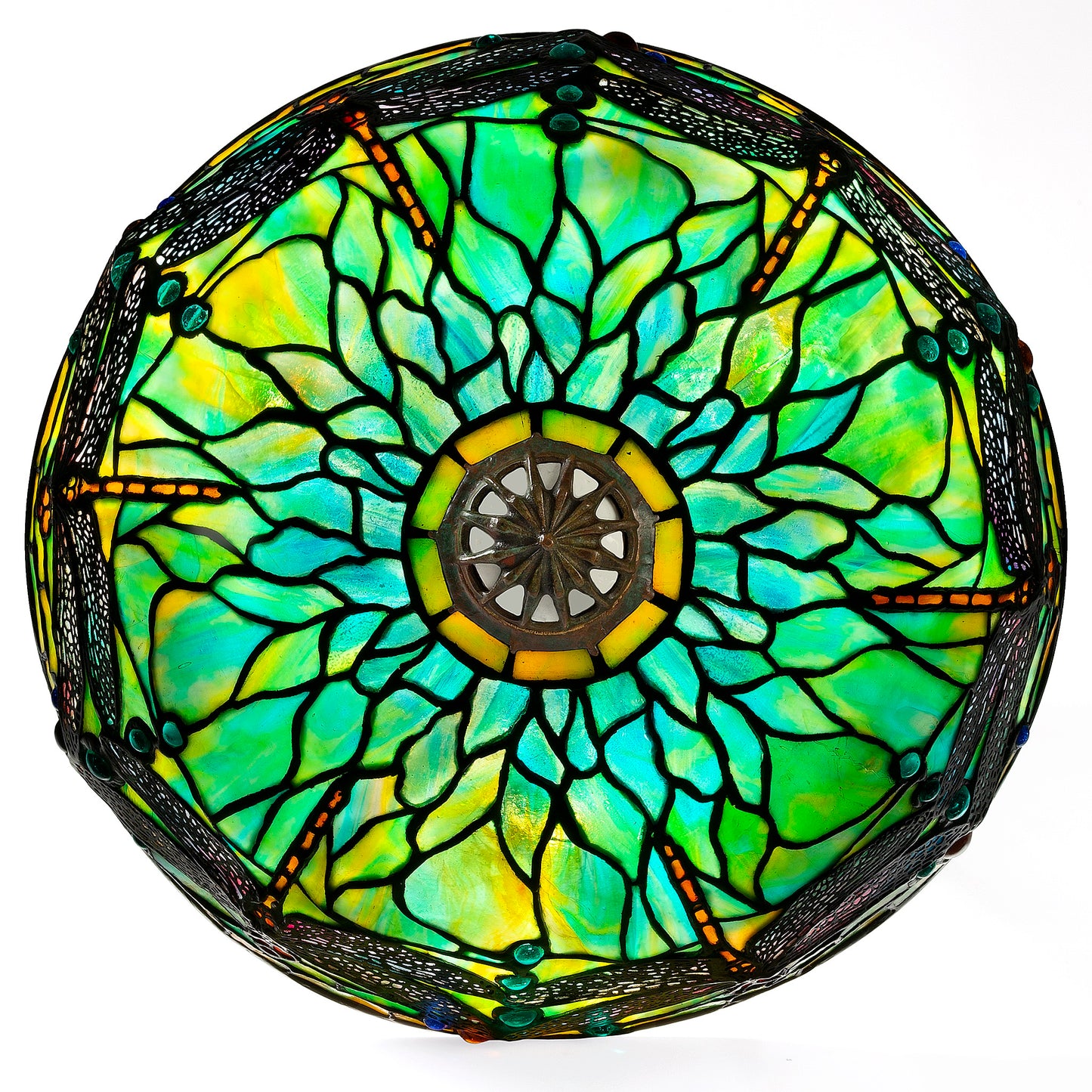 Macklowe Gallery Tiffany Studios New York Miniature "Dragonfly" Table Lamp